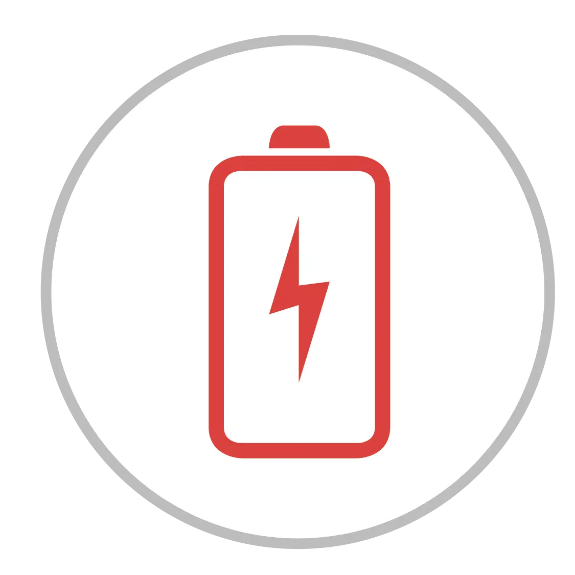 Red Battery Icon