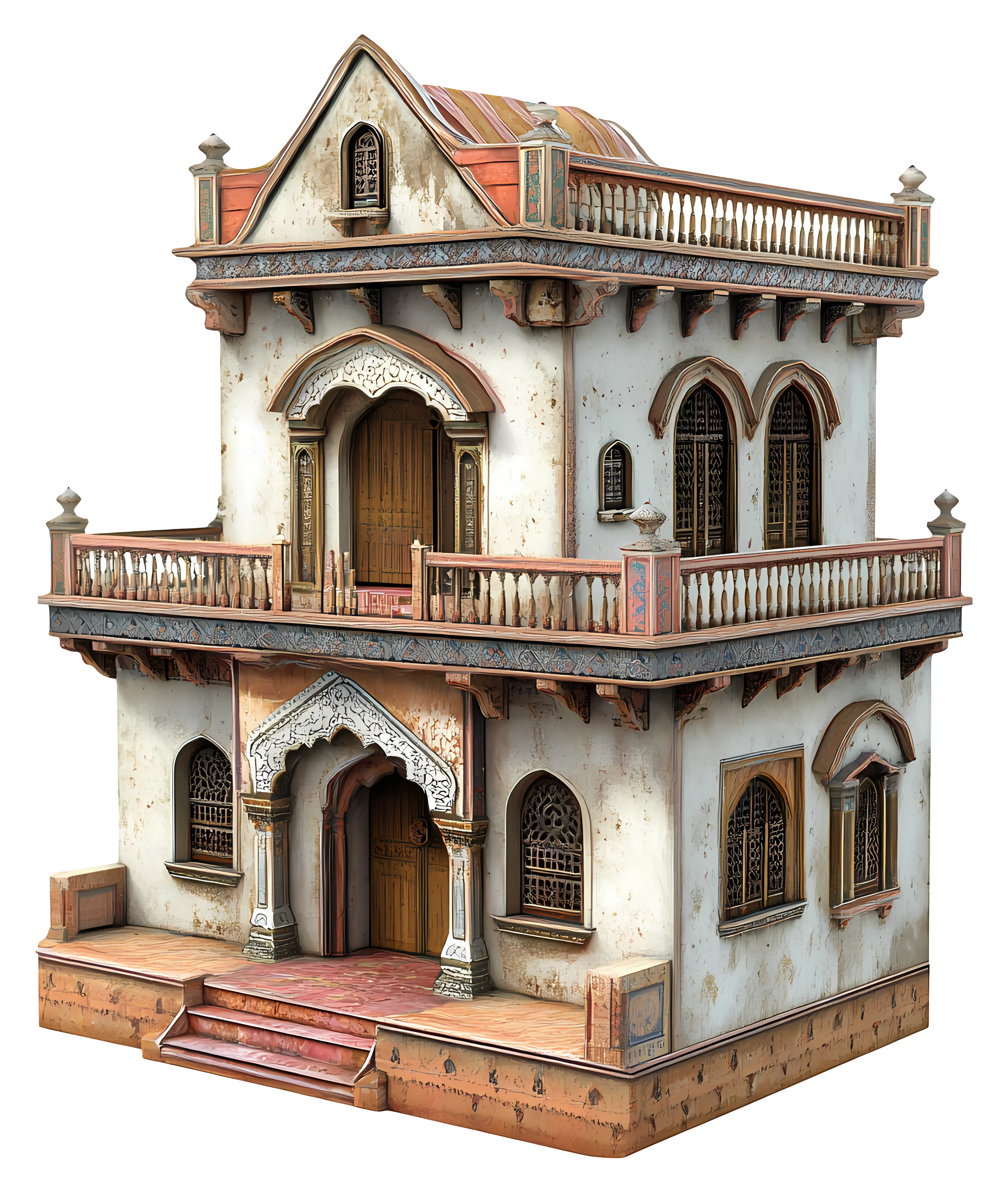 Vintage Architectural House