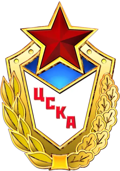 CSKA Badge Logo with Red Star