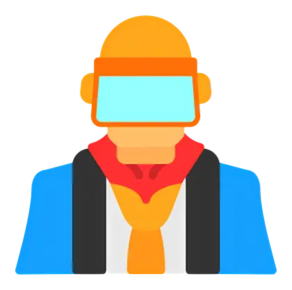 Person with VR Headset