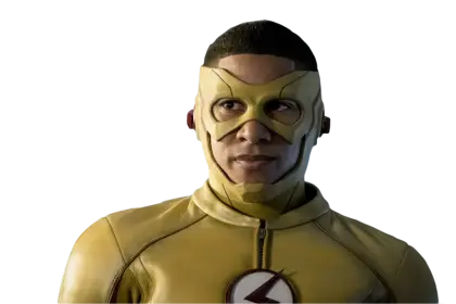 Superhero in Yellow Suit
