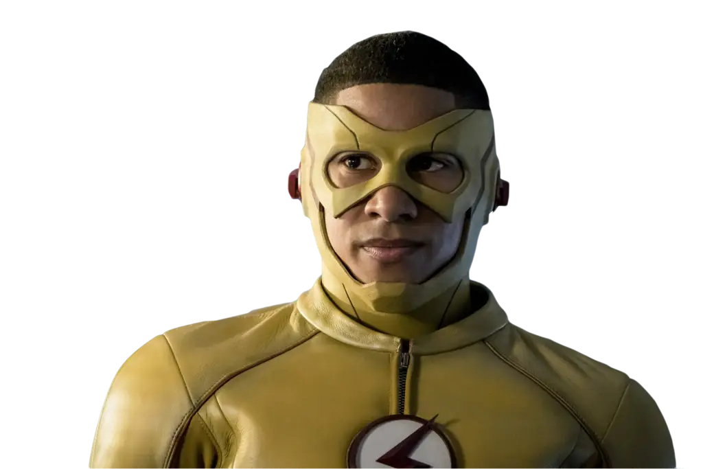 Superhero in Yellow Suit