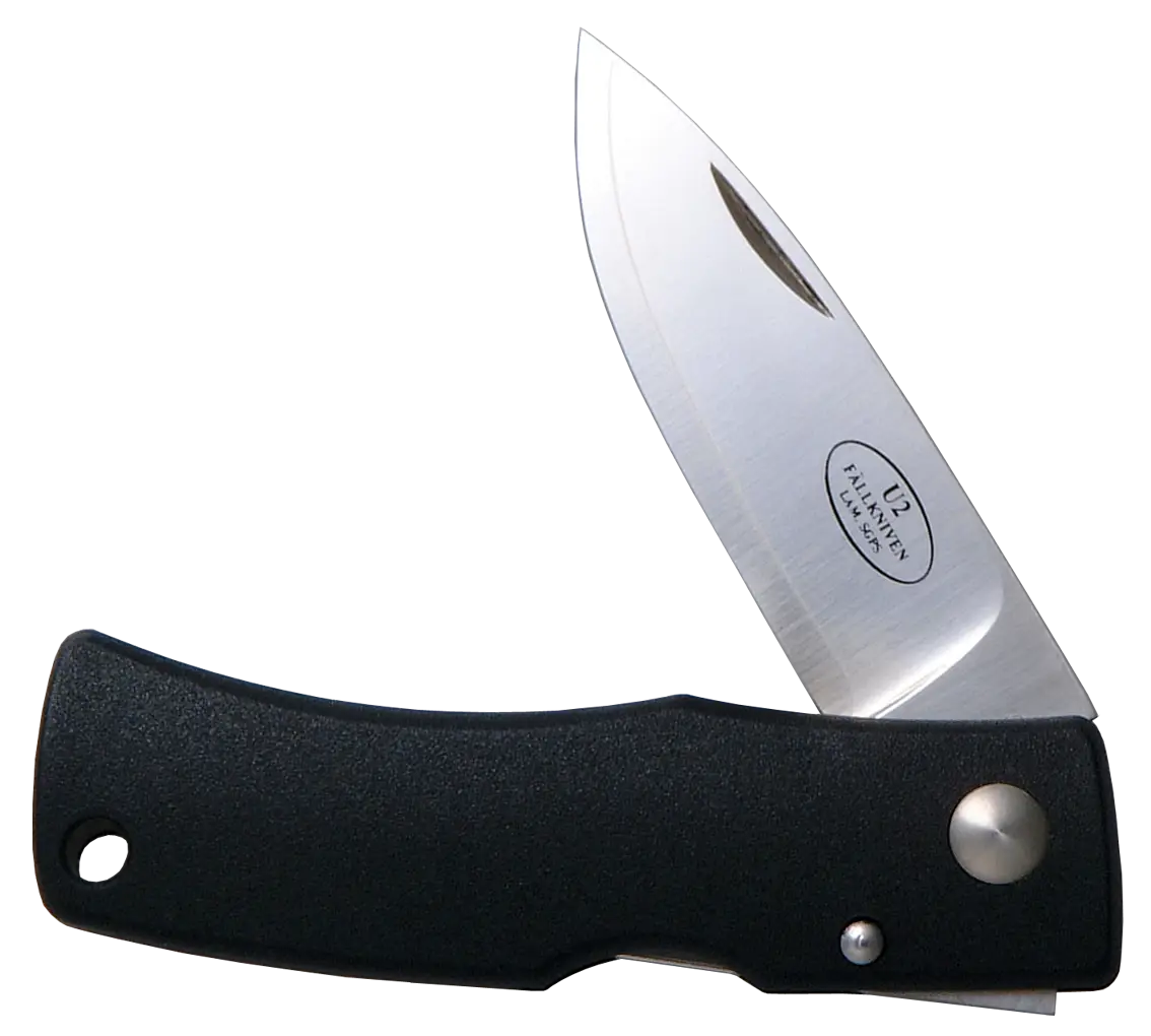 Compact Folding Knife with Black Handle