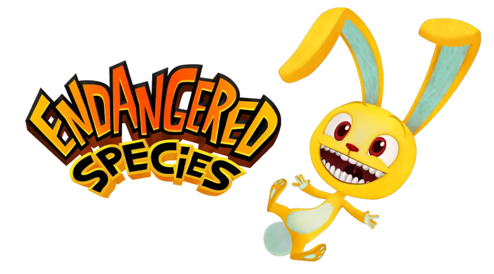 Endangered Species Cartoon Character