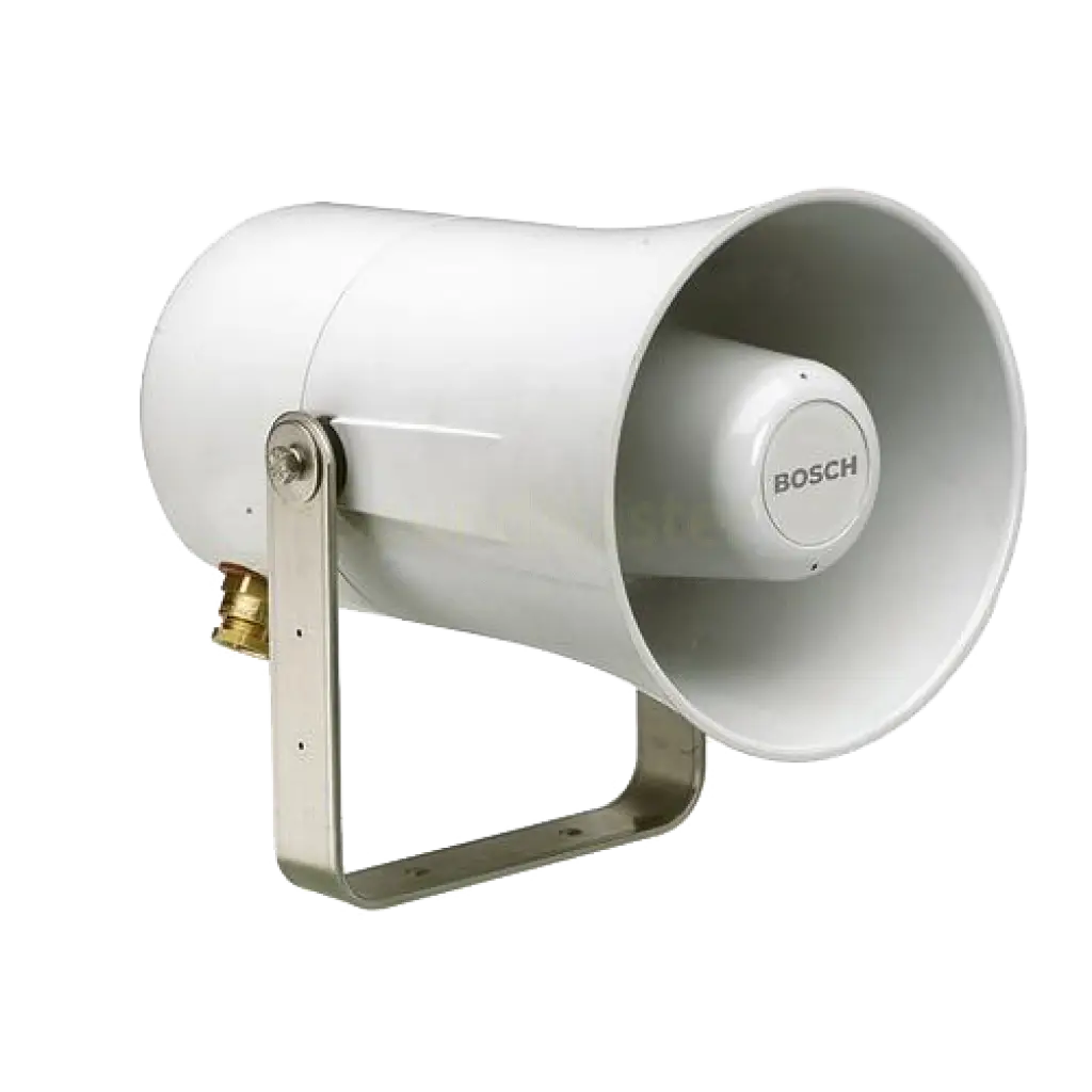 White Megaphone Speaker Device Illustration
