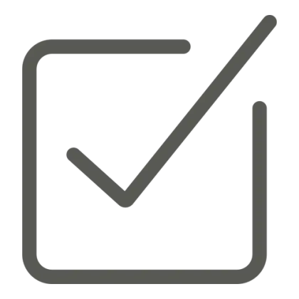 Check Mark Symbol for Task Validation