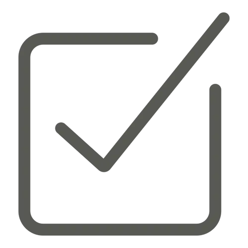 Check Mark Symbol for Task Validation