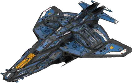 Futuristic Spaceship Design