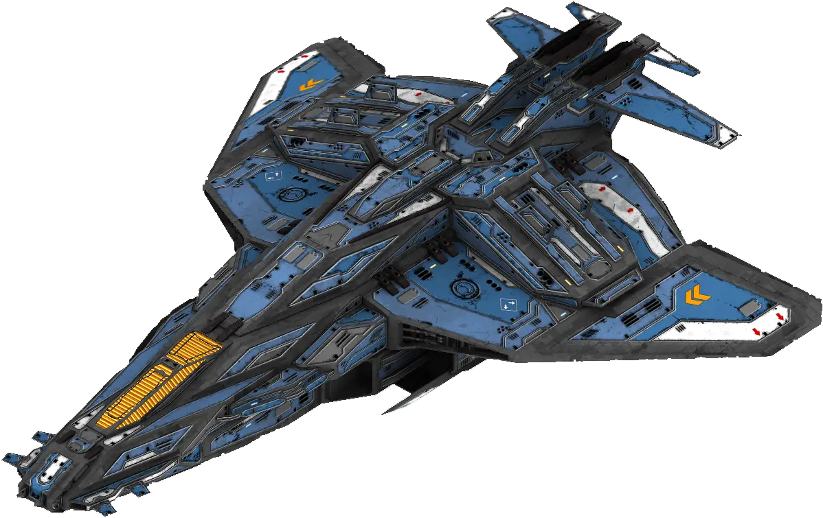 Futuristic Spaceship Design