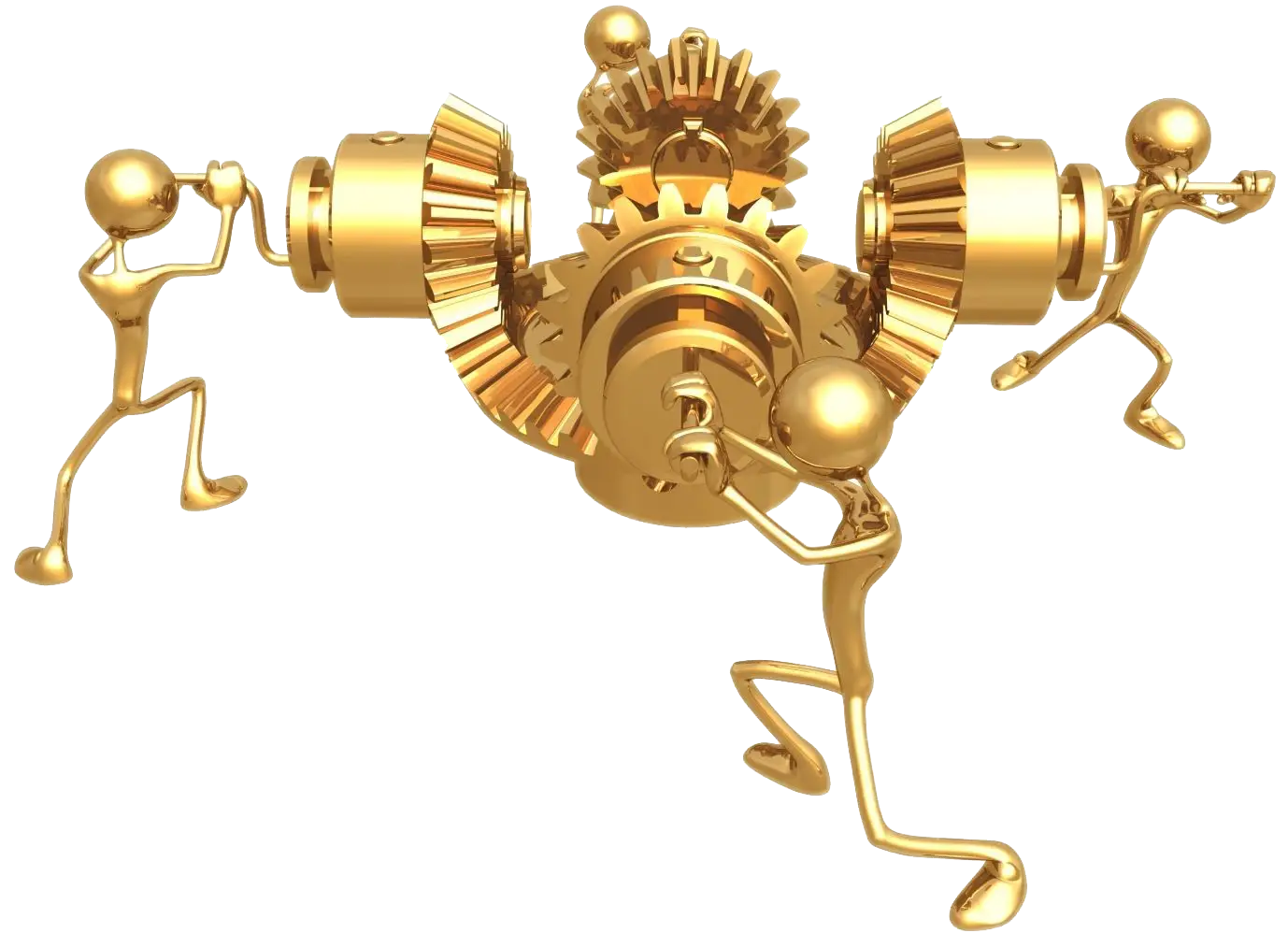 Golden Gears in Mechanical Setup