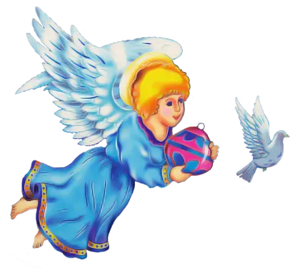 Angel with Dove and Ornament