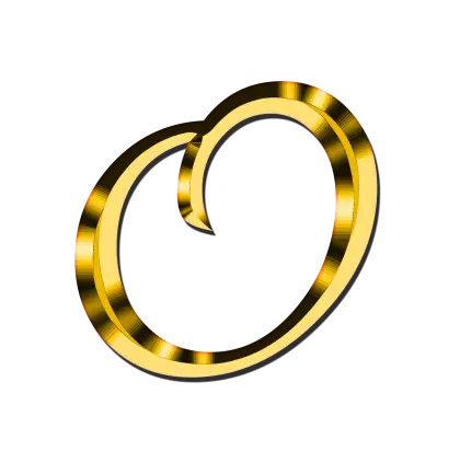 Shiny Golden Circle Symbol