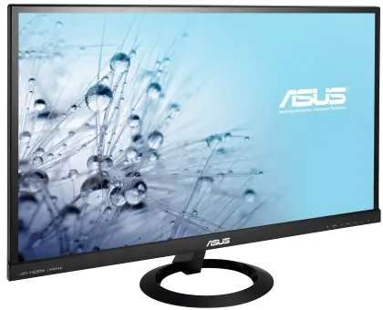 Modern Flat-Screen Computer Monitor Illustration
