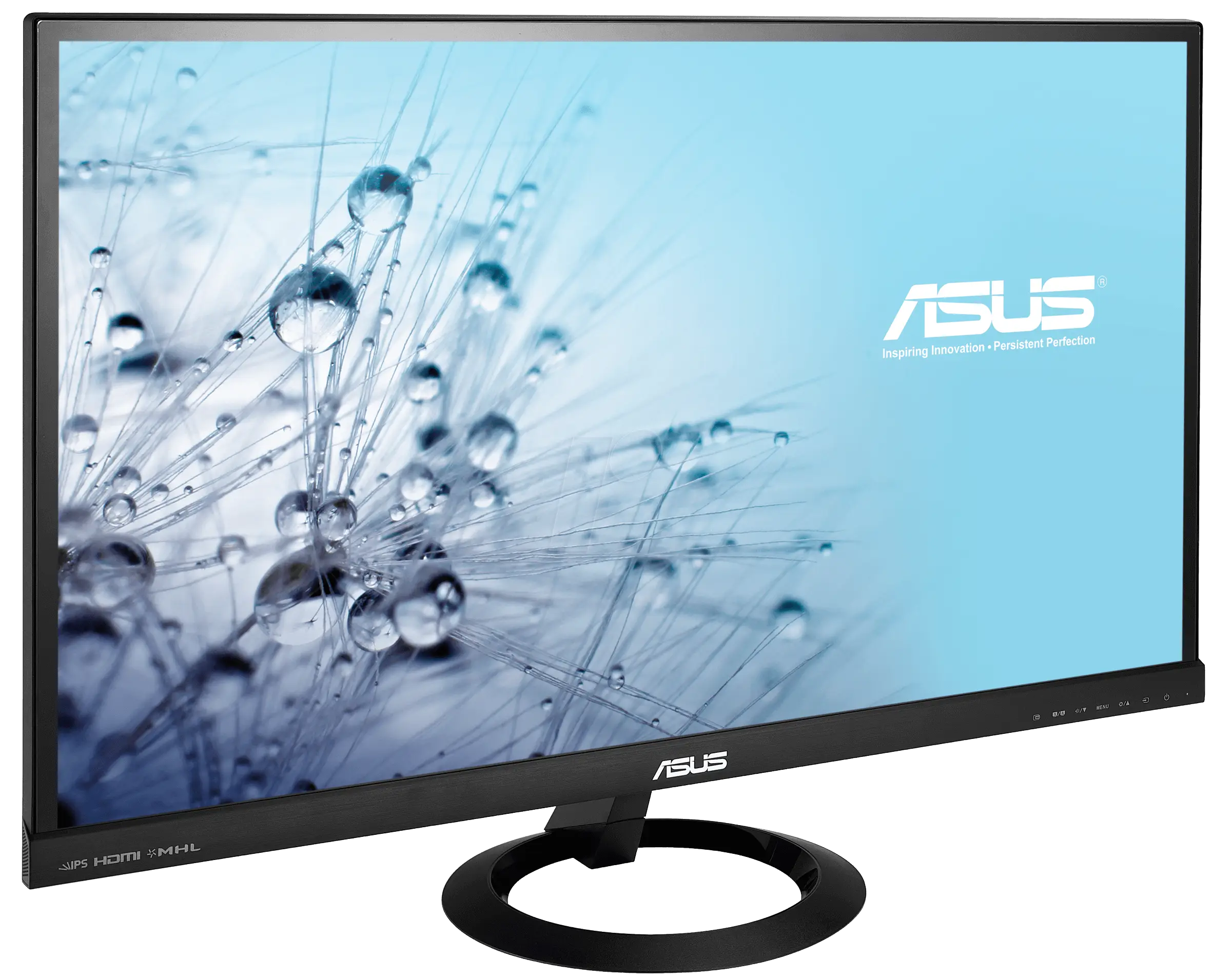 Modern Flat-Screen Computer Monitor Illustration