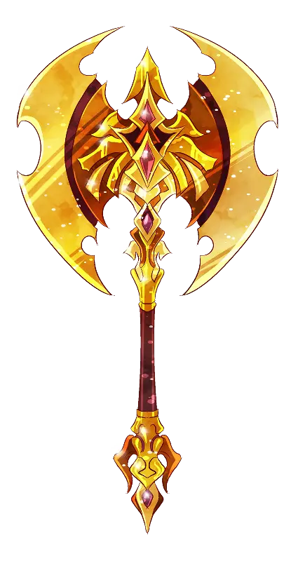 Ornate Golden Axe