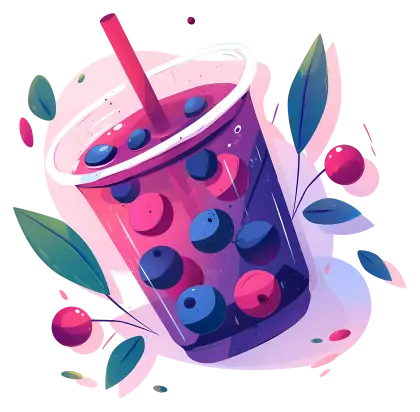 Refreshing Berry Drink