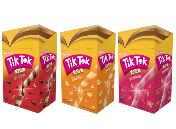 TikTok Snack Boxes in Different Flavors