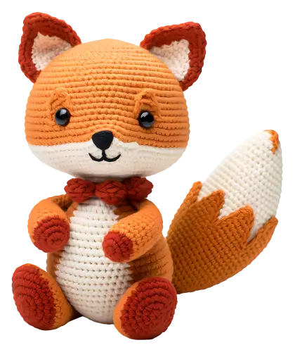 Crochet Fox Toy