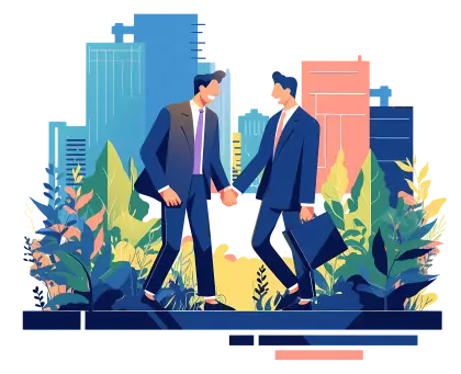 Businessmen Shaking Hands