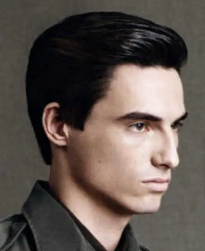 Man in Profile View