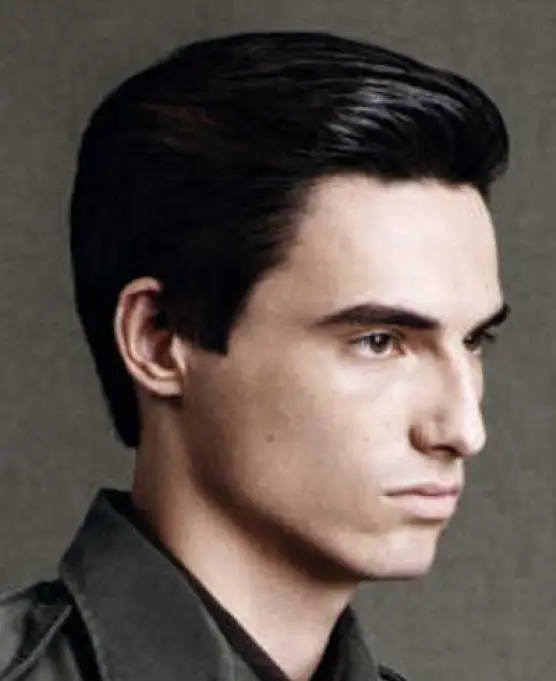Man in Profile View