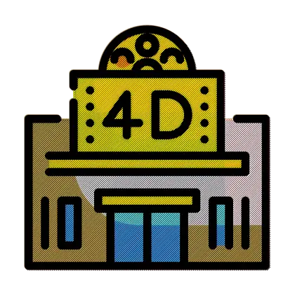 4D Cinema Icon