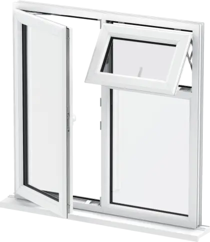 White Window Frame Design