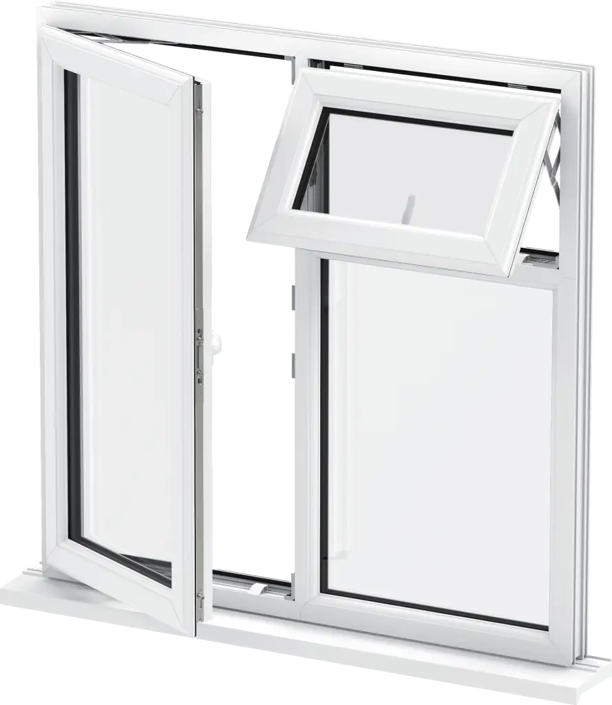 White Window Frame Design