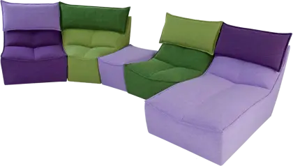 Colorful Modular Sofa Set