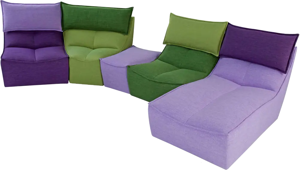 Colorful Modular Sofa Set