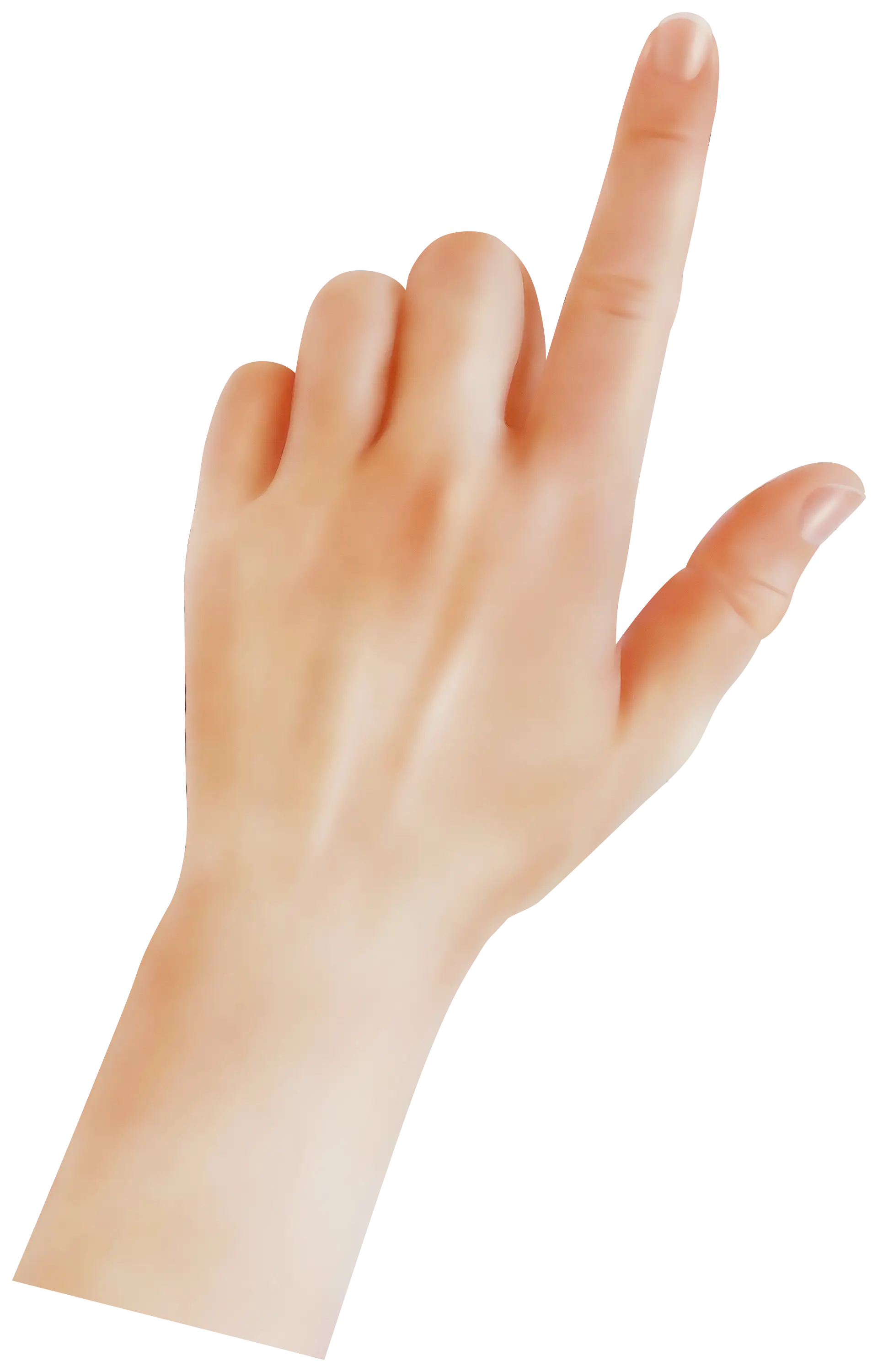 Pointing Hand Gesture Illustration