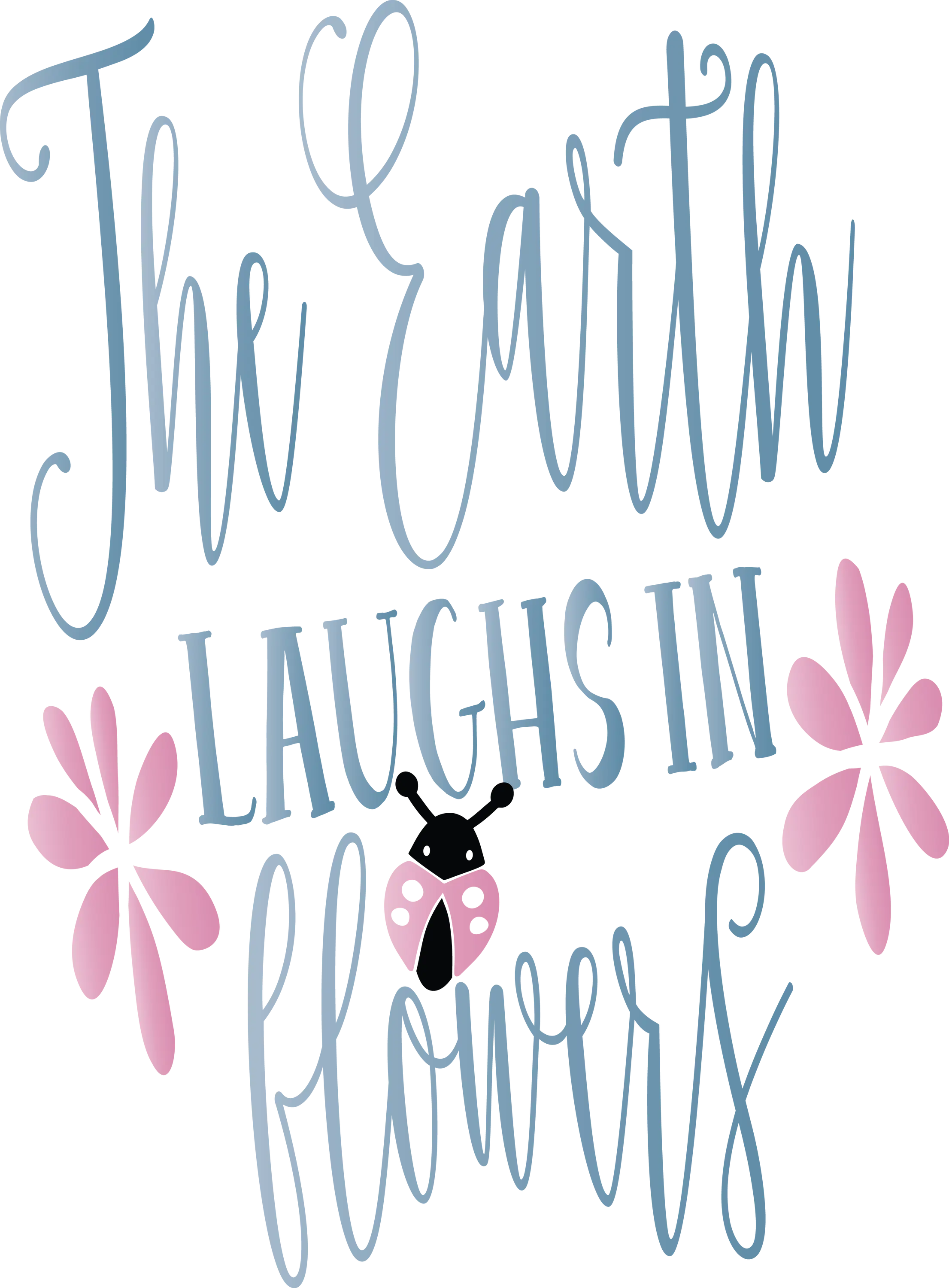 Inspirational Floral Quote Graphic