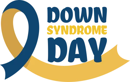 Down Syndrome Day Awareness Ribbon