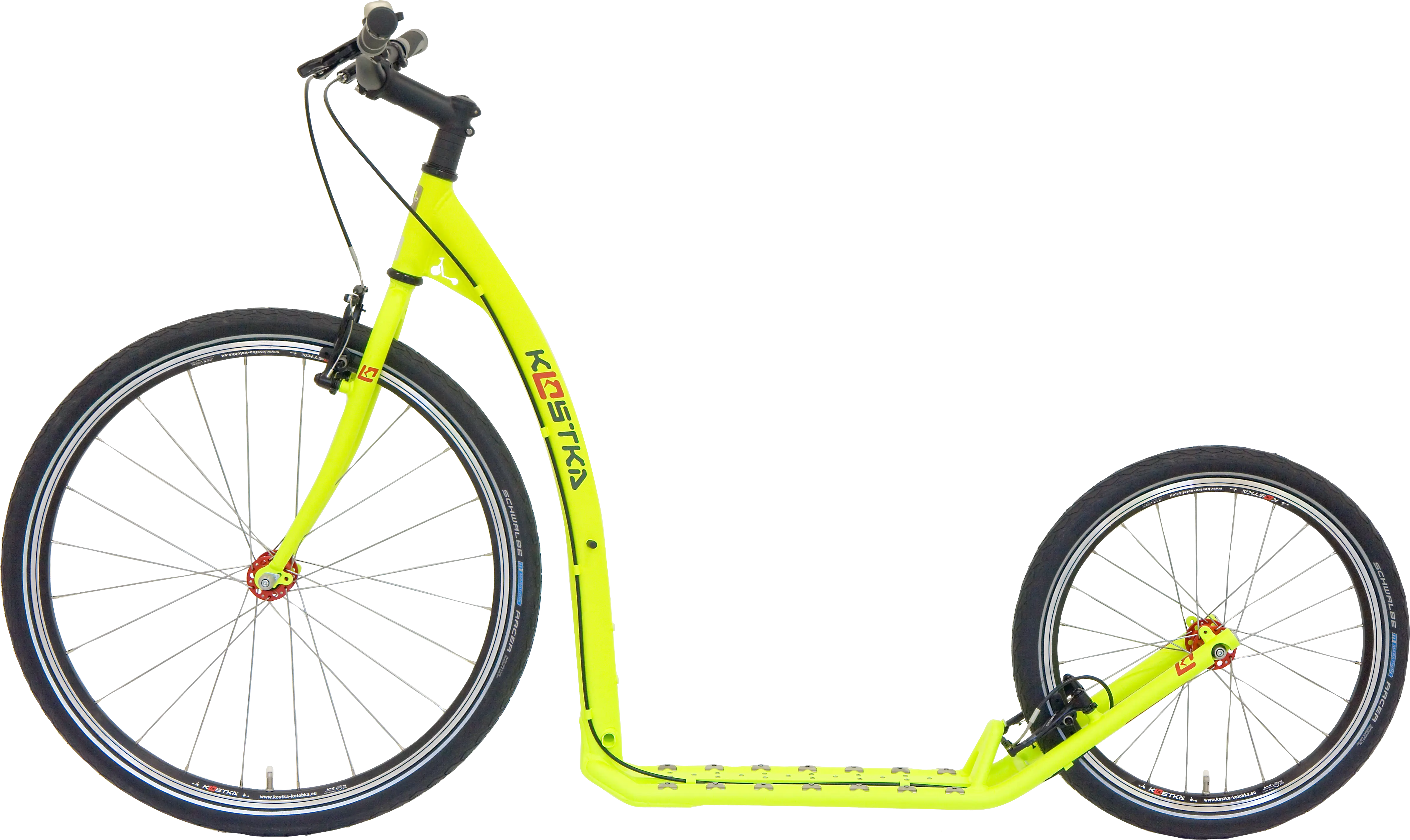 Yellow Kick Scooter