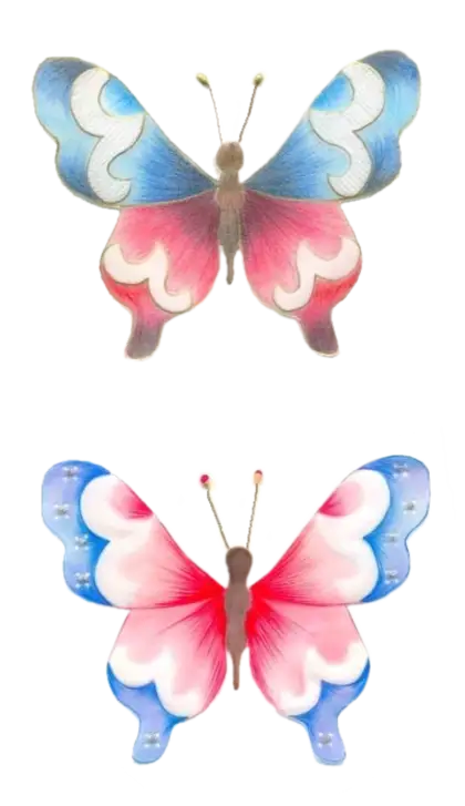 Colorful Butterfly Illustration in Artistic Style