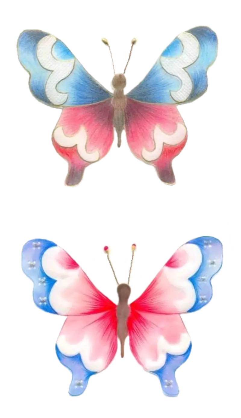 Colorful Butterfly Illustration in Artistic Style