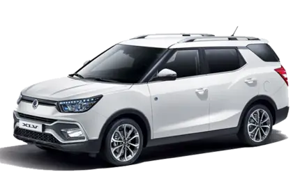 White Compact SUV for Urban and Off-Road Usage