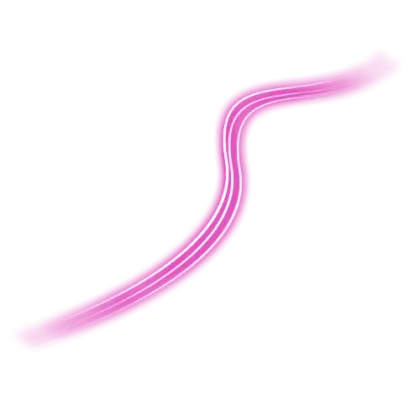 Pink Glowing Abstract Line