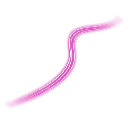 Pink Glowing Abstract Line