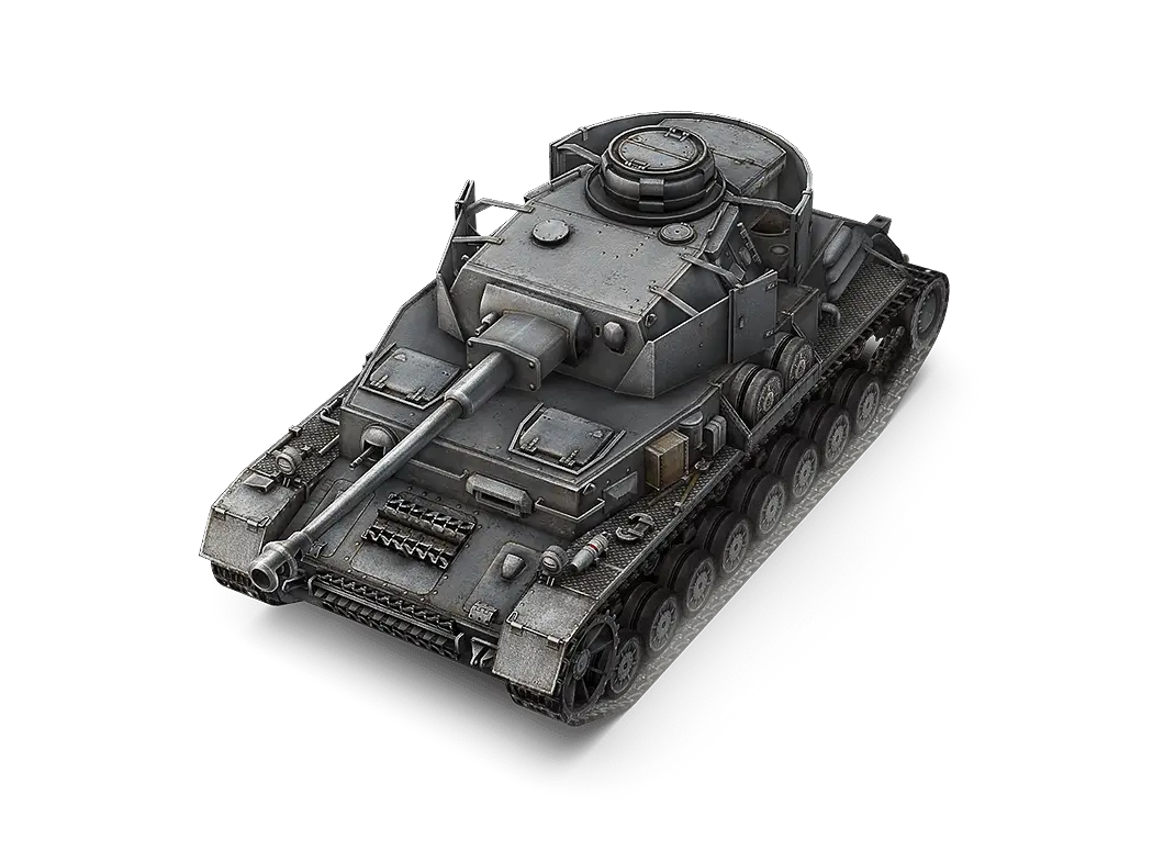 Gray Military Tank Illustration
