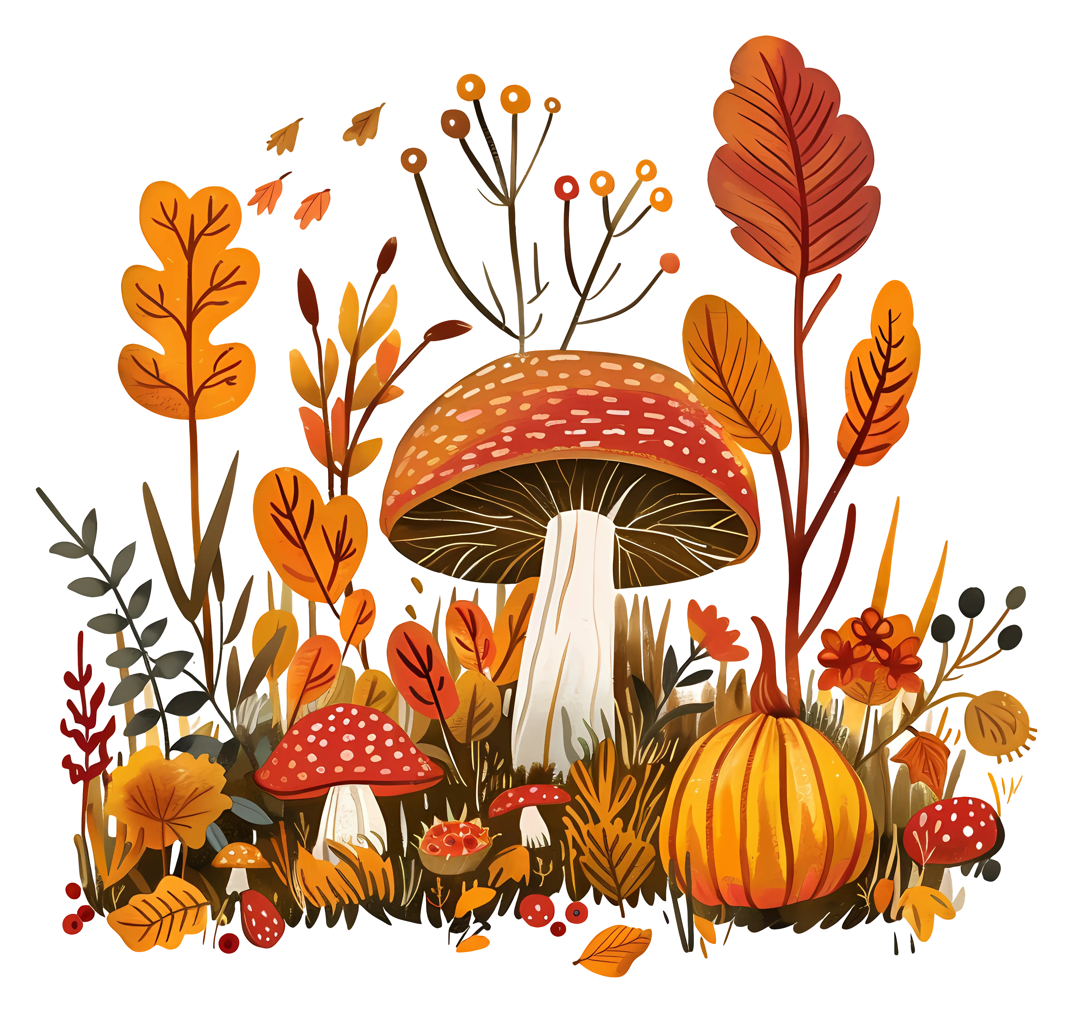 Autumn mushrooms
