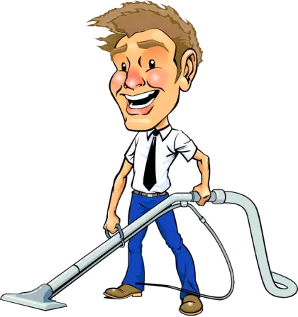 Cartoon Carpet Cleaner with Vacuum