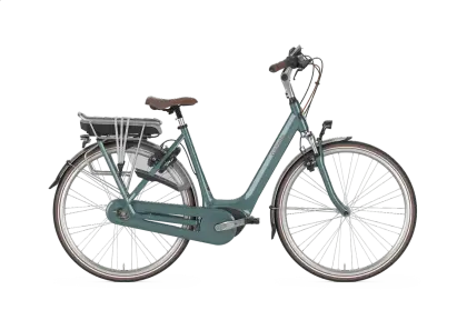 Teal Bicycle for Urban Commuting