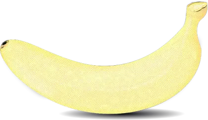 Bright Yellow Banana