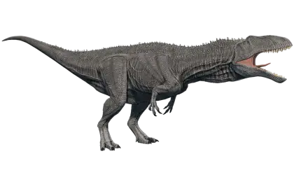 Gray Dinosaur Illustration