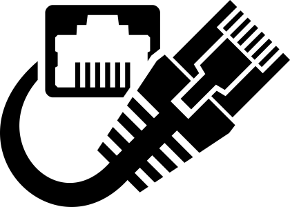 Ethernet Cable for Network Connection