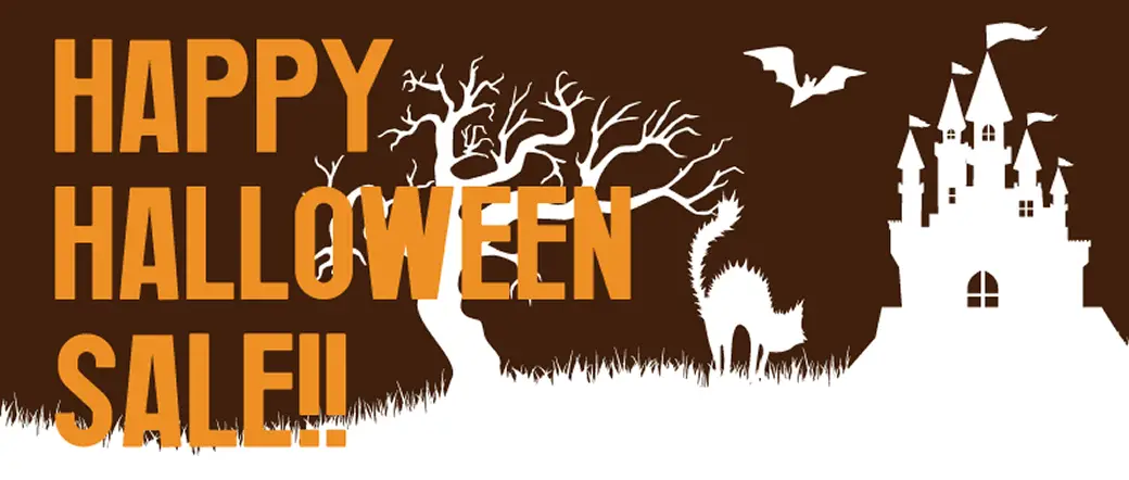 Spooky Halloween Sale Promotion Banner