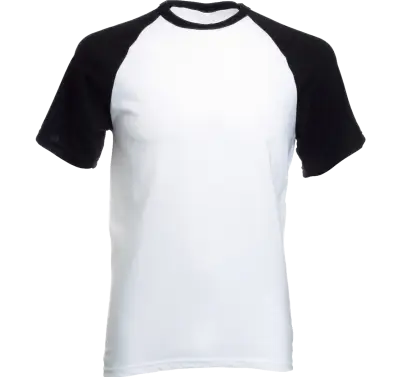 White and Black Casual T-shirt