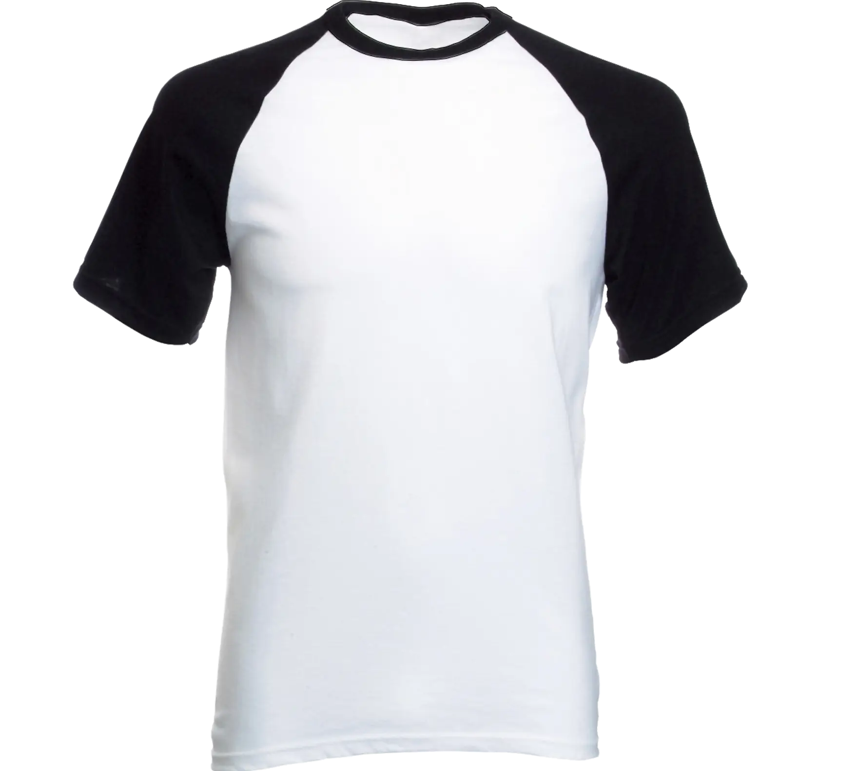 White and Black Casual T-shirt
