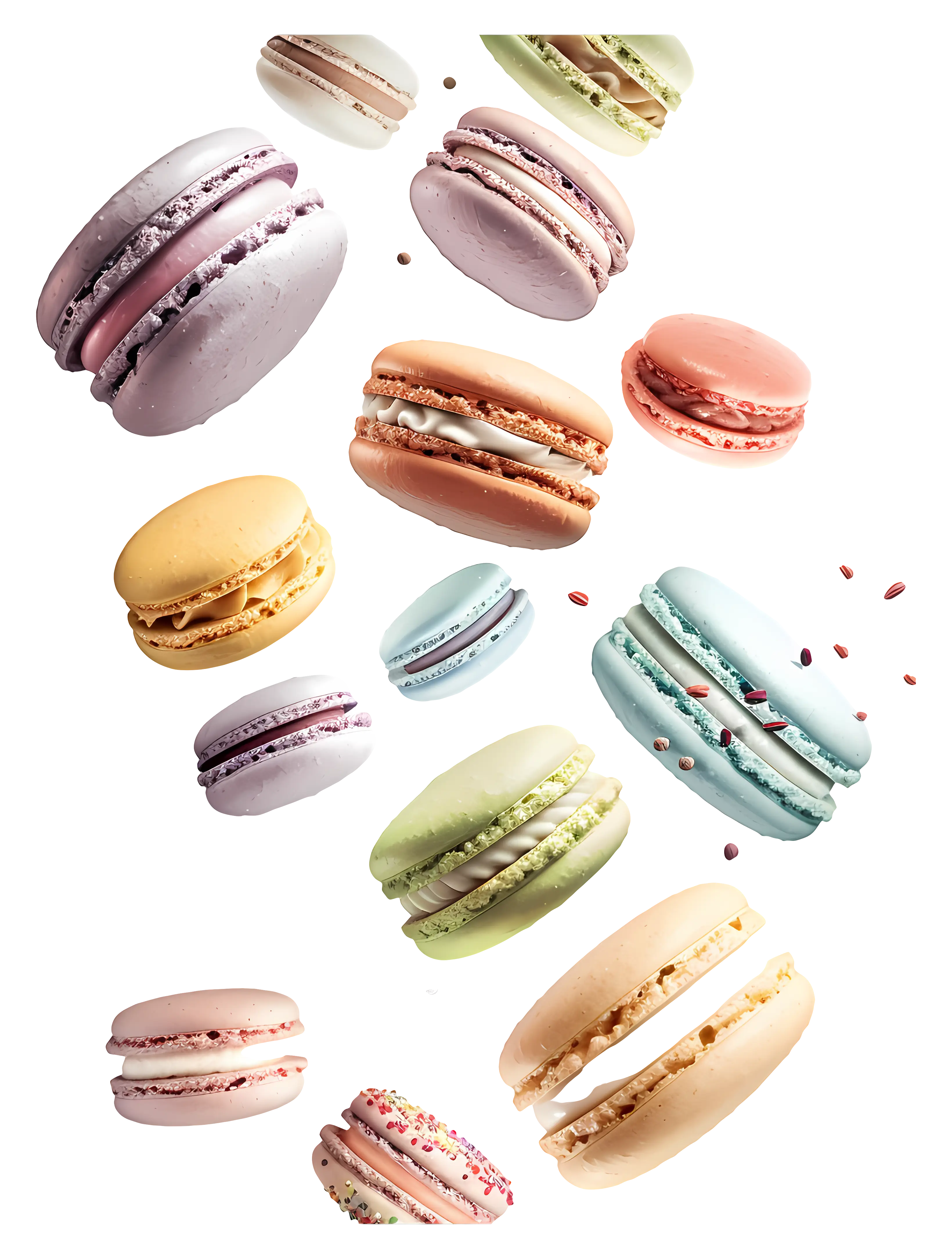 Colorful Macarons